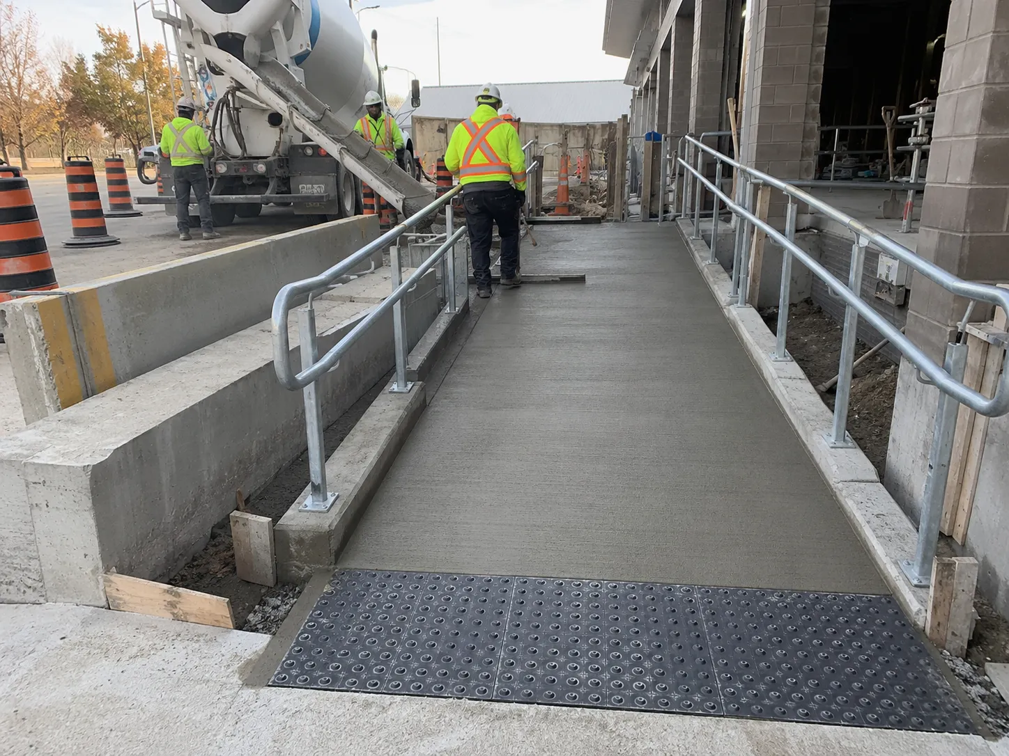 Accessibility Ramps in Ajax, Ontario, self-performed and completed by Harrowgate Group