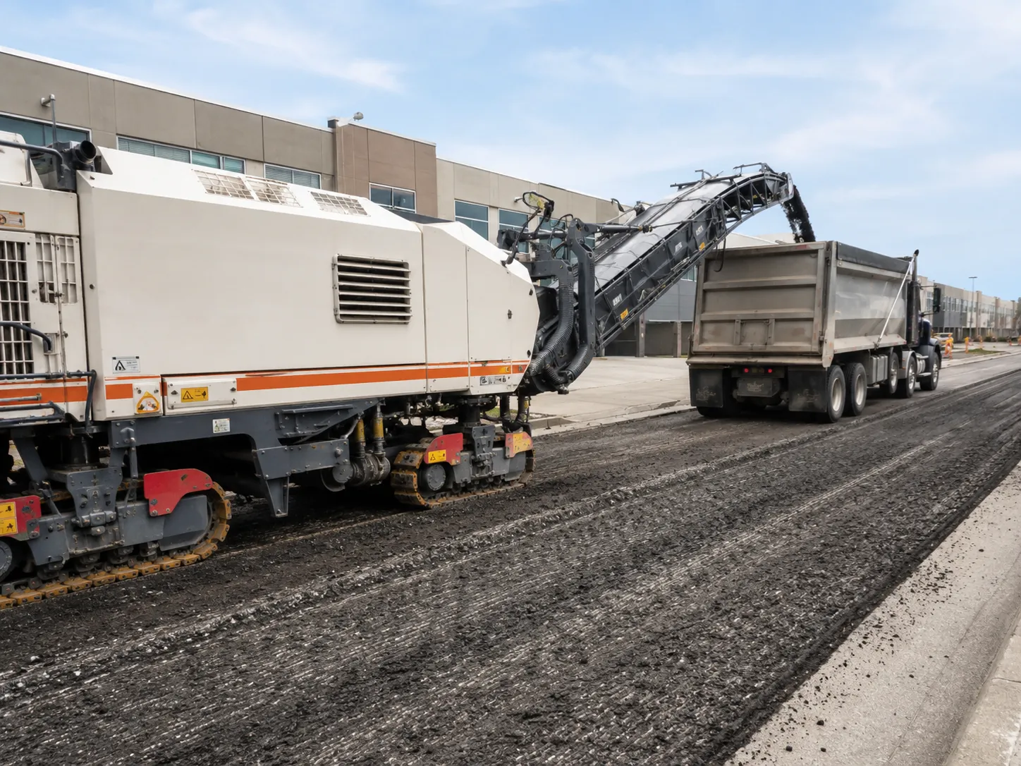 Completed Asphalt Milling installation in Pickering by Harrowgate Group