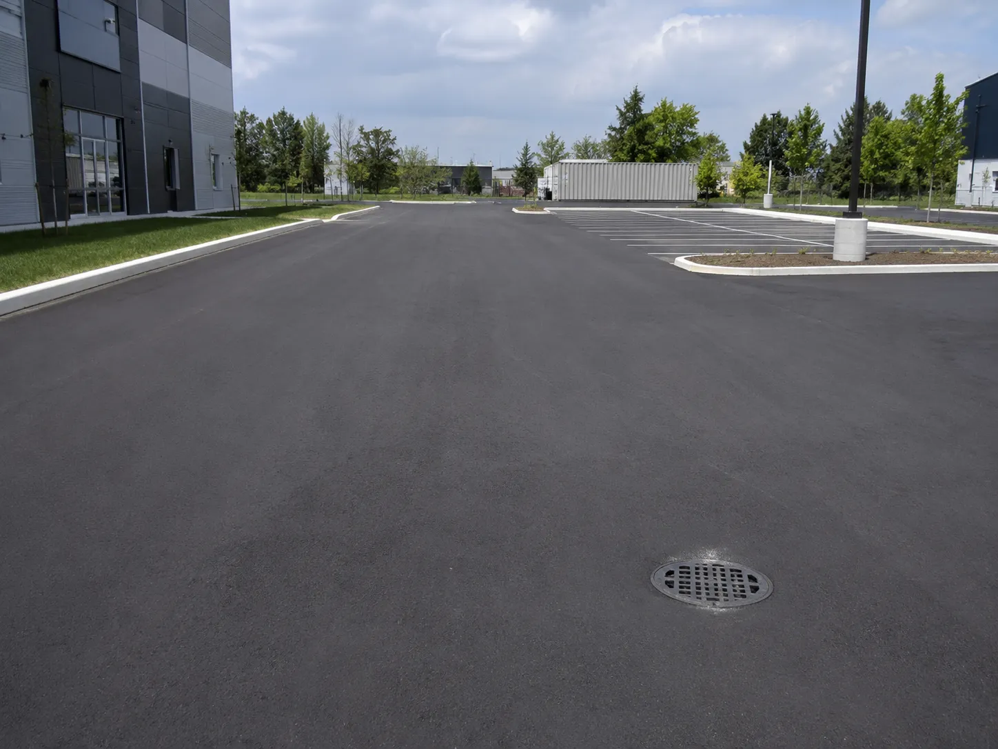 Completed Asphalt Paving Contractor installation by Harrowgate Group