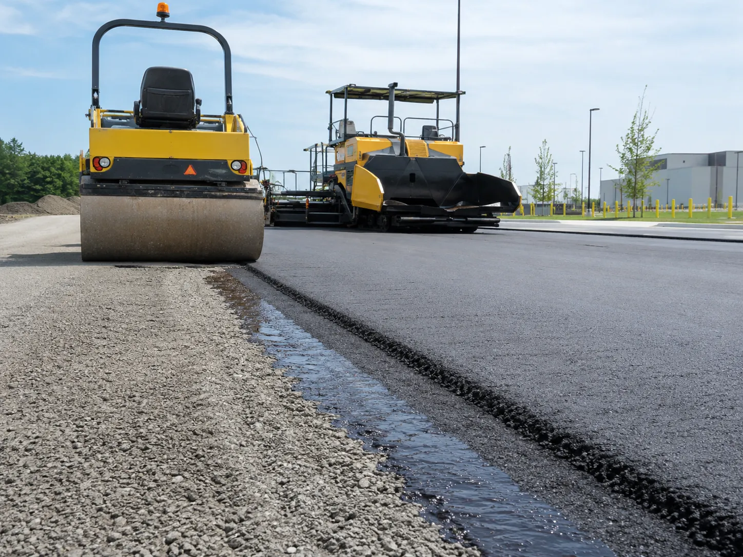 Completed Asphalt Paving installation in Hamilton by Harrowgate Group
