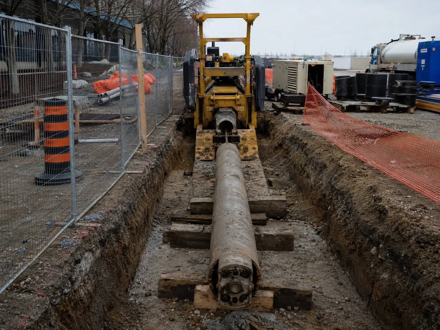 The Pickering market for auger boring and pipe ramming for Auger Boring and Pipe Ramming in Pickering