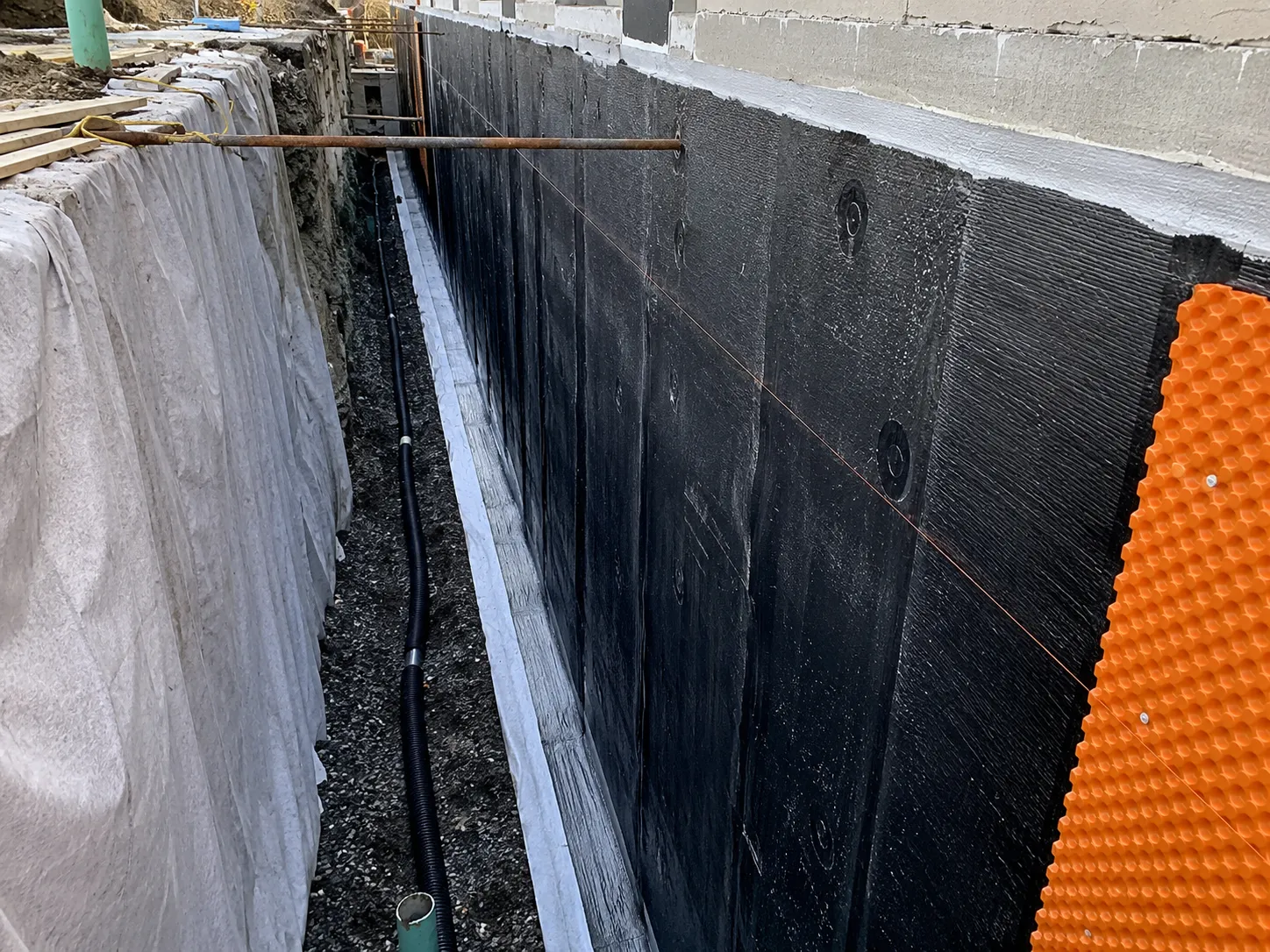 Where below-grade waterproofing is needed in Ajax for Below-Grade Waterproofing in Ajax