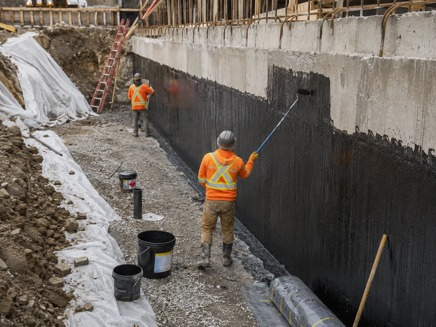 The Ajax market for below-grade waterproofing for Below-Grade Waterproofing in Ajax