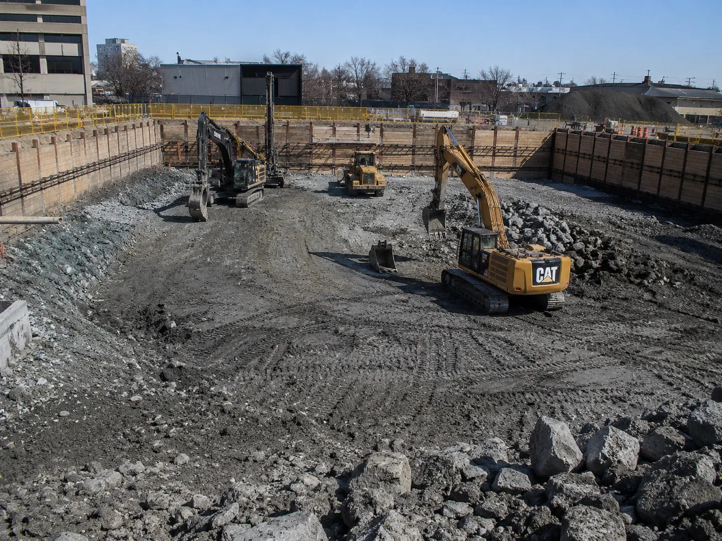 Completed Bulk and Foundation Excavation installation by Harrowgate Group