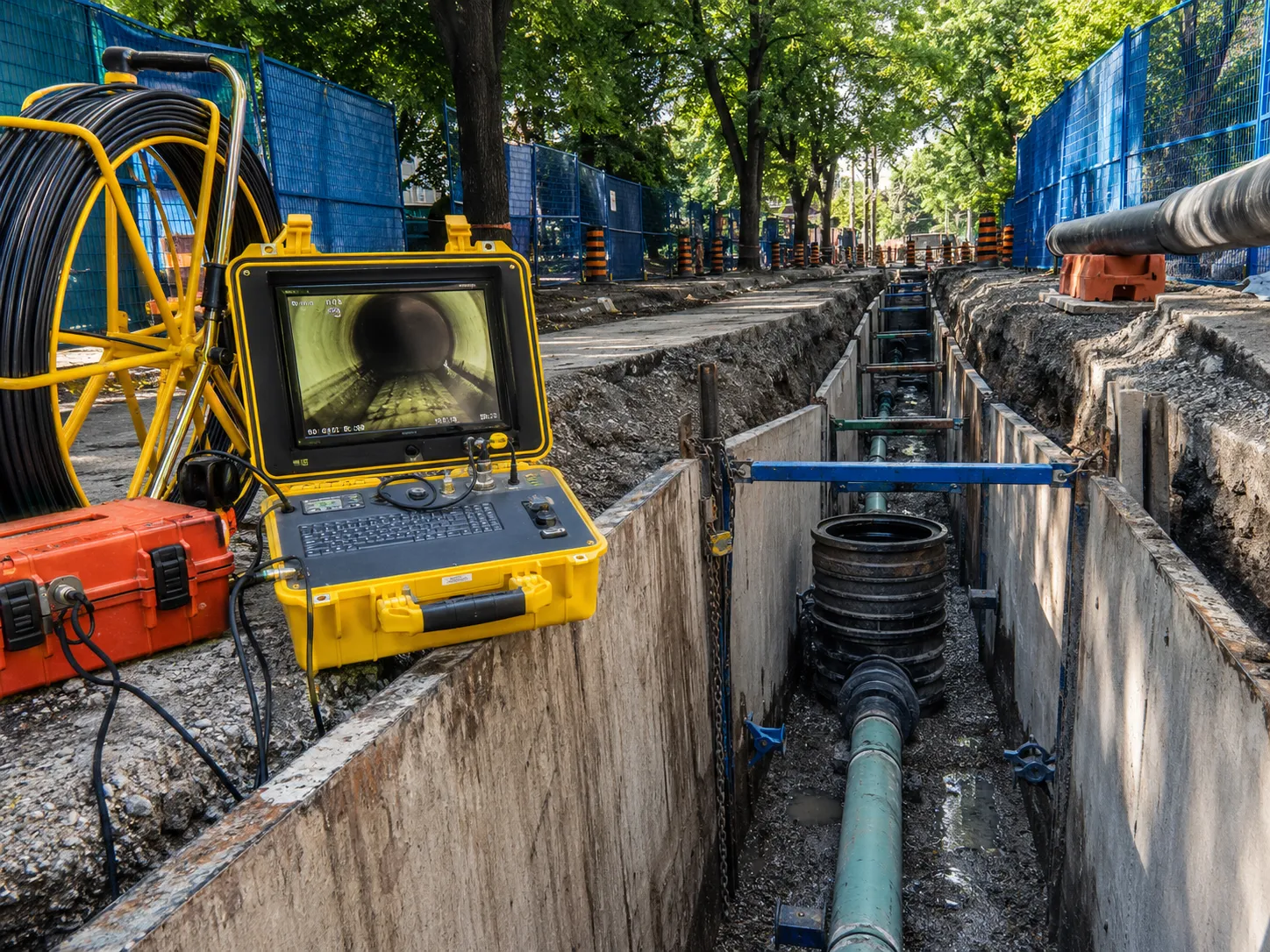 Where cctv sewer inspection is needed in Markham for CCTV Sewer Inspection in Markham