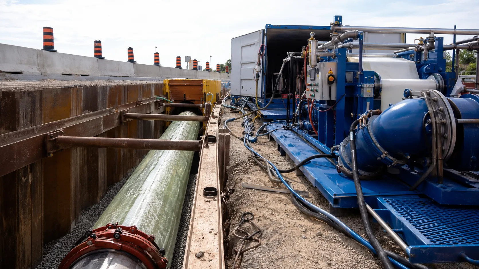 CIPP Pipe Lining in Richmond Hill, Ontario, self-performed and completed by Harrowgate Group