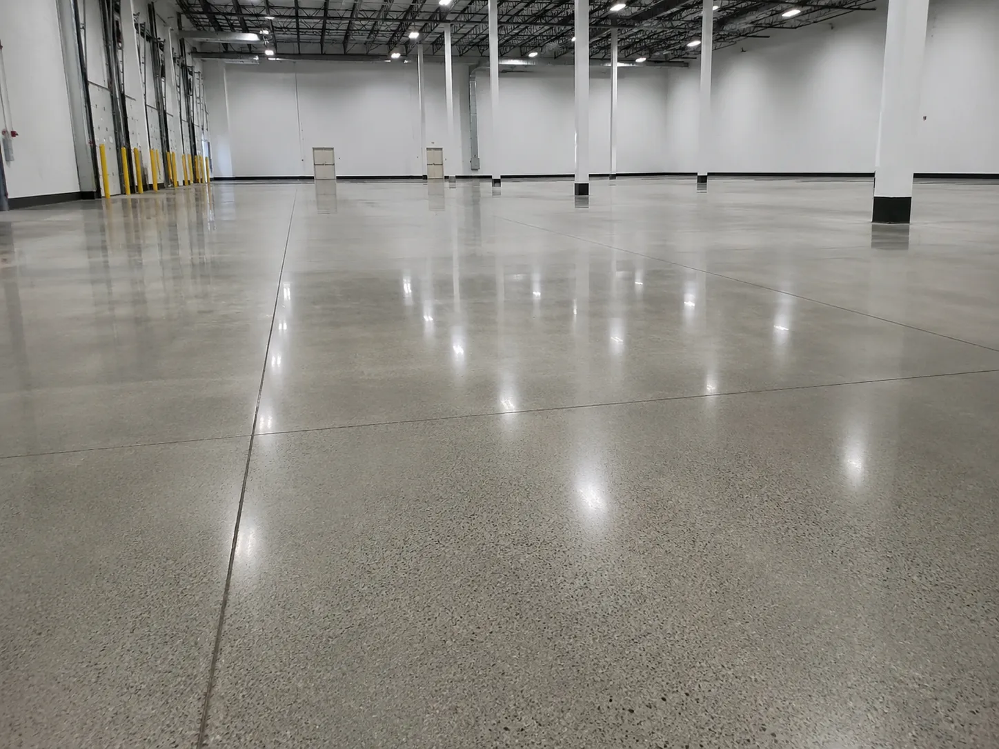 Completed Commercial Concrete Slabs installation by Harrowgate Group