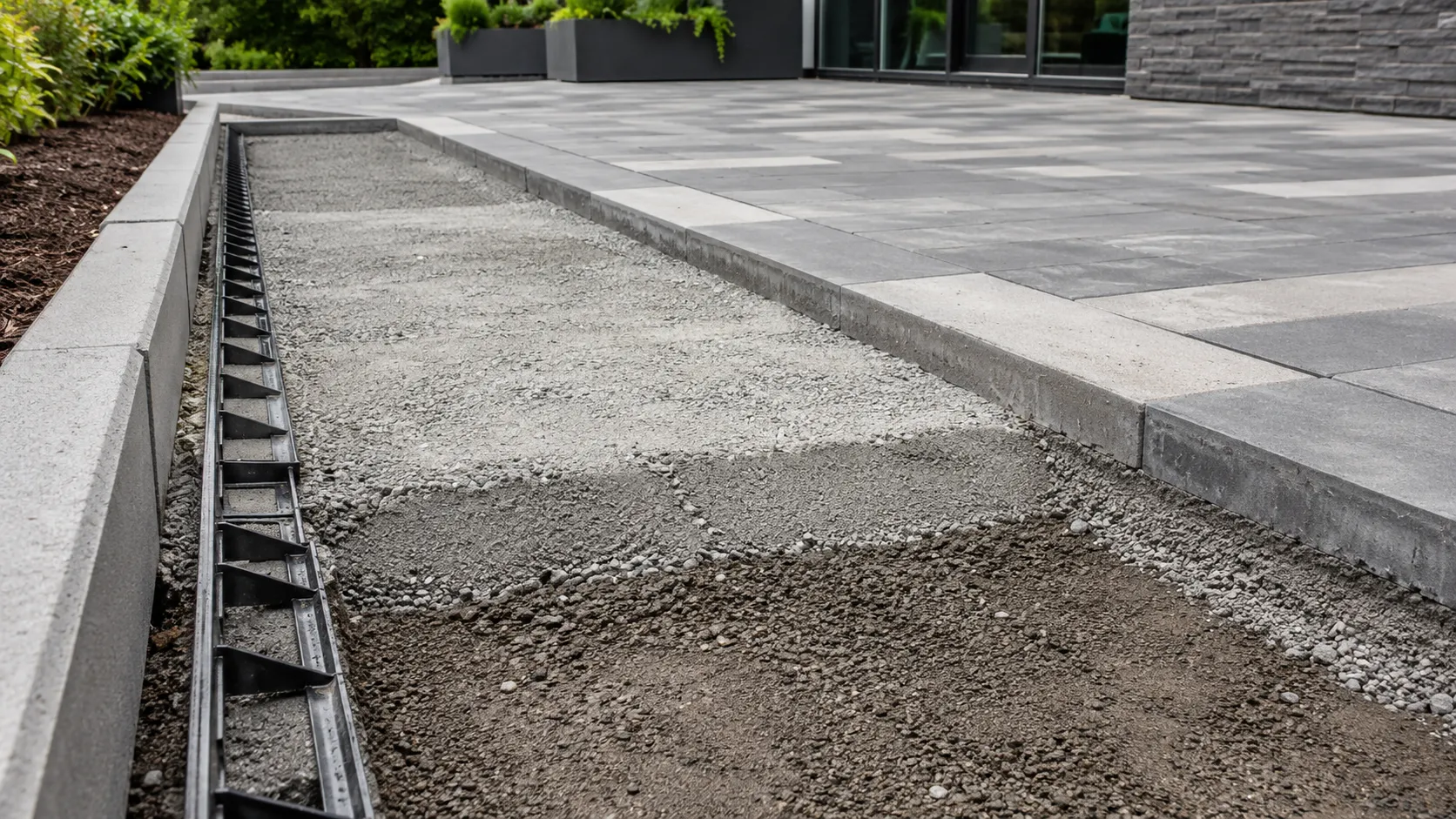 Commercial Interlock and Pavers in Pickering, Ontario, self-performed and completed by Harrowgate Group