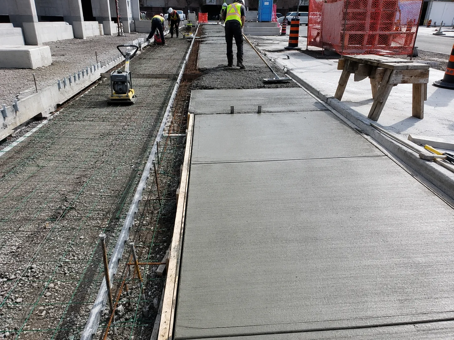 The Aurora market for commercial sidewalks and walkways for Commercial Sidewalks and Walkways in Aurora