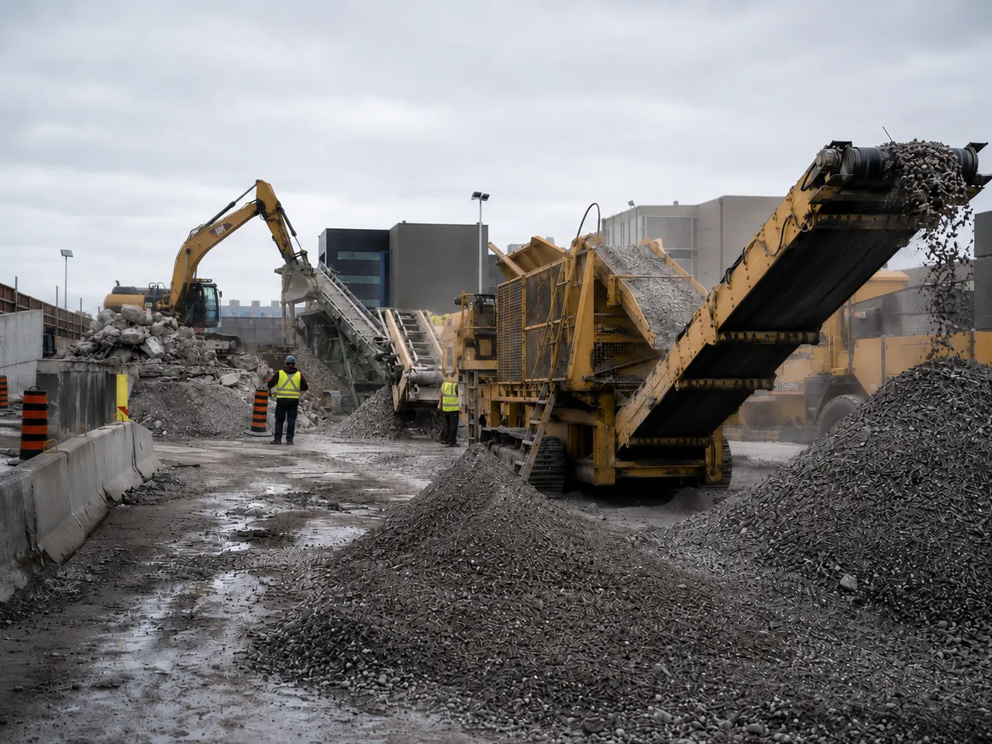 The Markham market for concrete and asphalt crushing and recycling for Concrete and Asphalt Crushing and Recycling in Markham