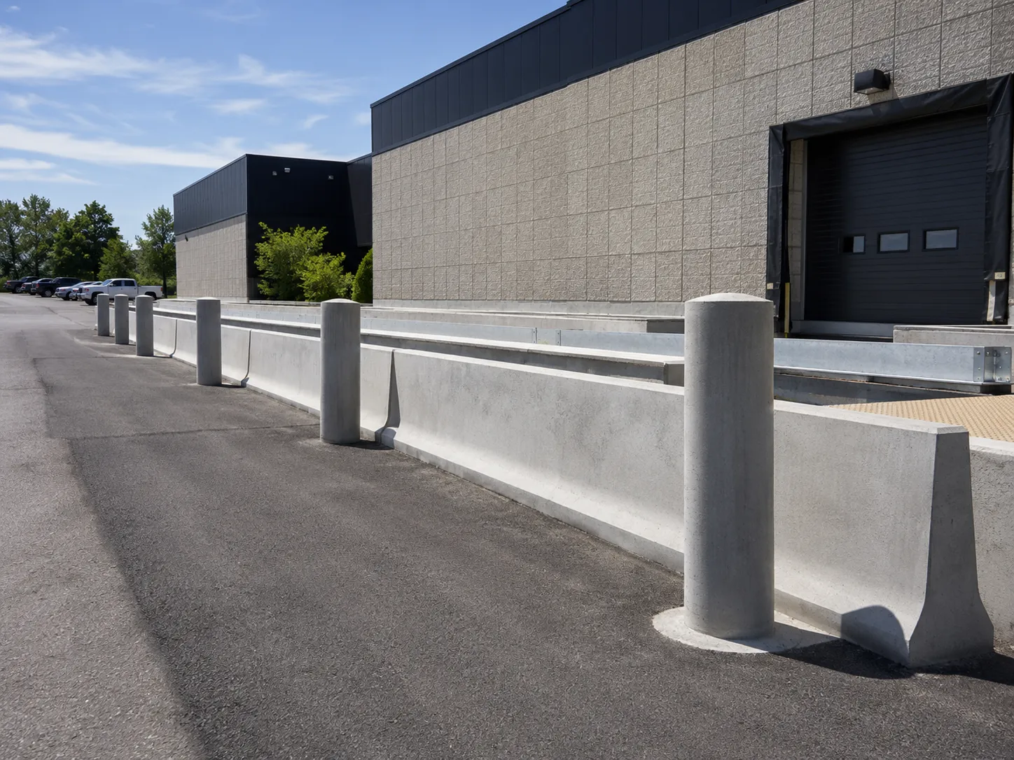 Where concrete barriers and bollards are needed in Aurora for Concrete Barriers and Bollards in Aurora