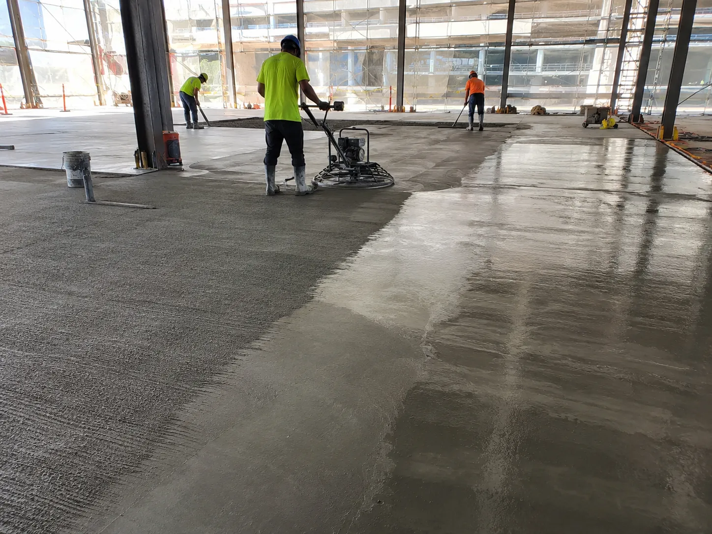 The Markham market for concrete finishing for Concrete Finishing in Markham