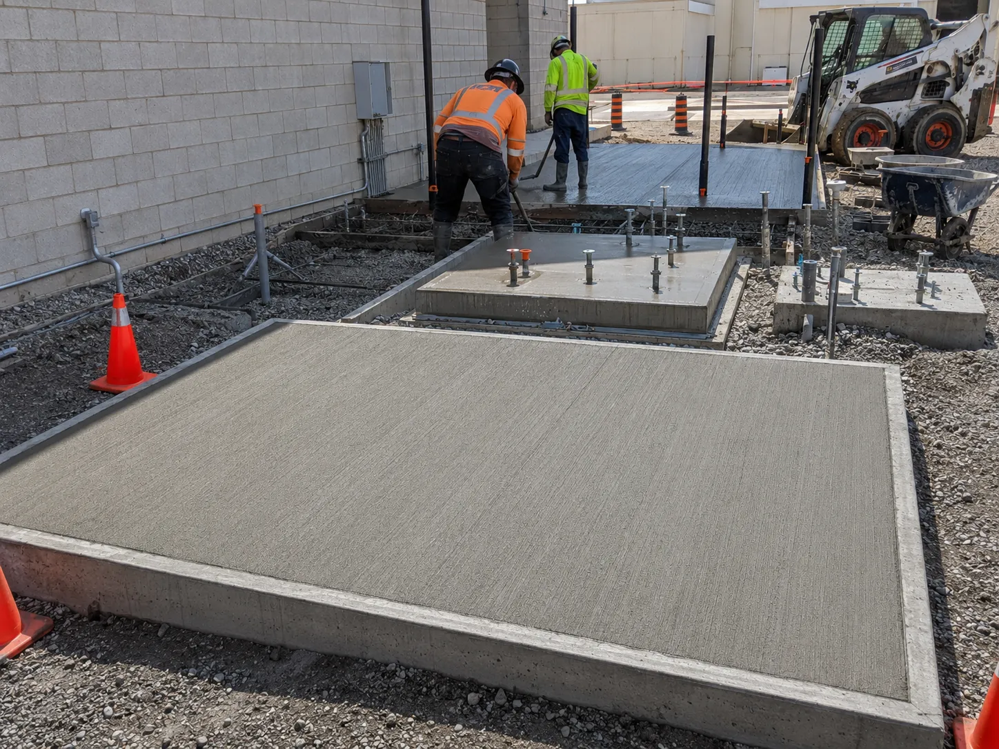 The Aurora market for concrete pads for Concrete Pads in Aurora