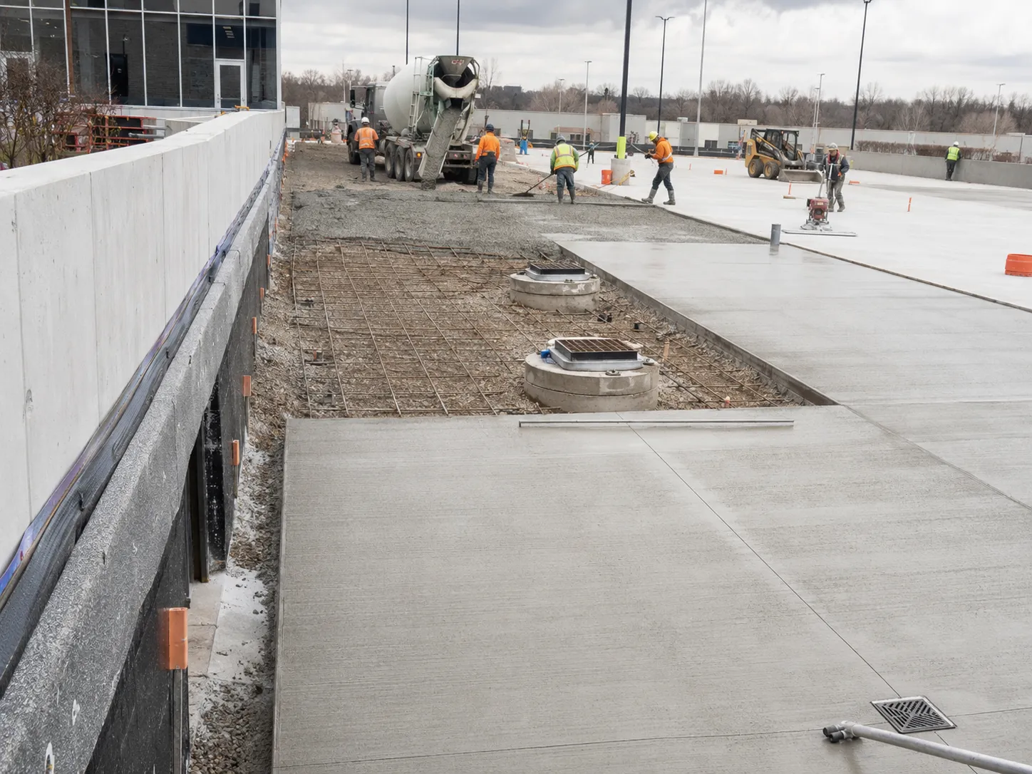 The Markham market for concrete parking lots for Concrete Parking Lots in Markham