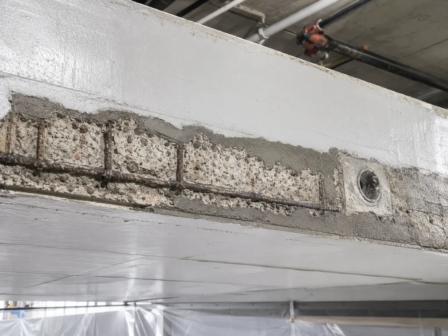 Concrete Repair and Restoration in Hamilton being built and completed on site by Harrowgate Group