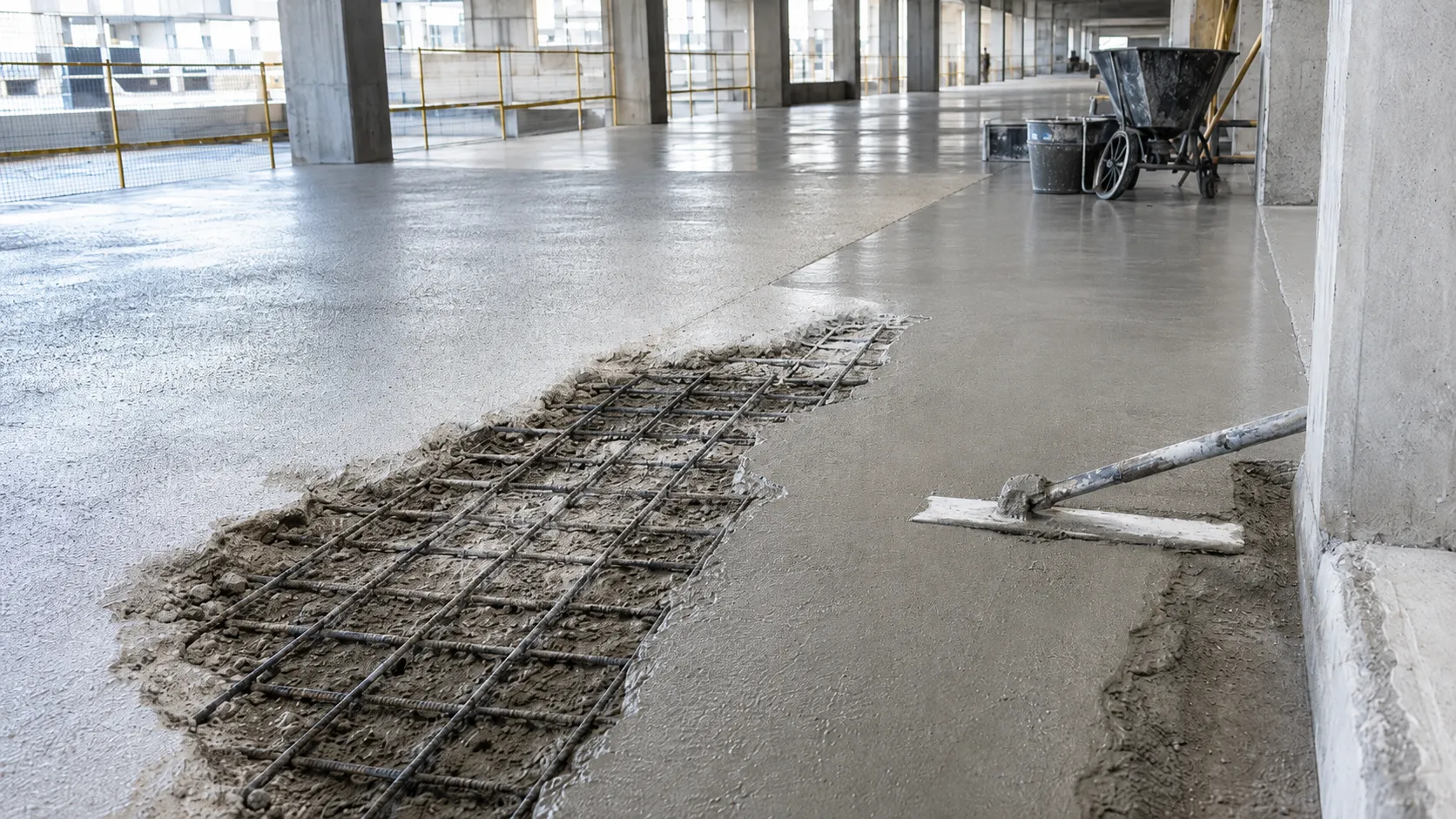 Concrete Repair and Restoration in Hamilton, Ontario, self-performed and completed by Harrowgate Group