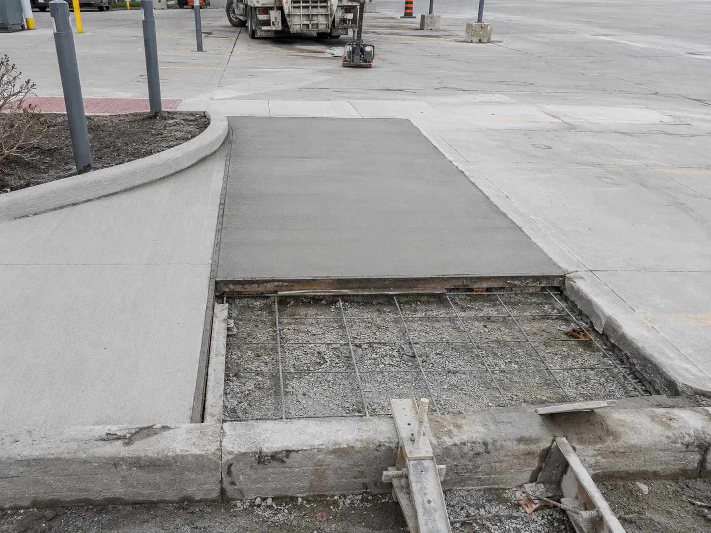 Completed Concrete Replacement installation in Vaughan by Harrowgate Group