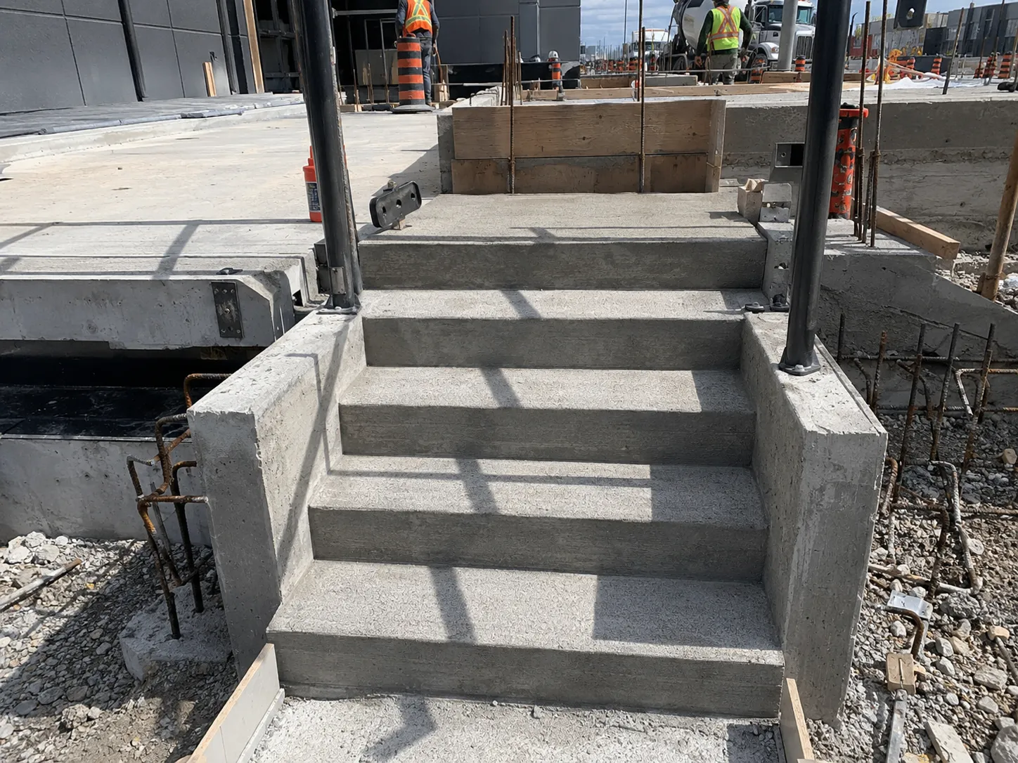 The Pickering market for concrete steps and stairs for Concrete Steps and Stairs in Pickering