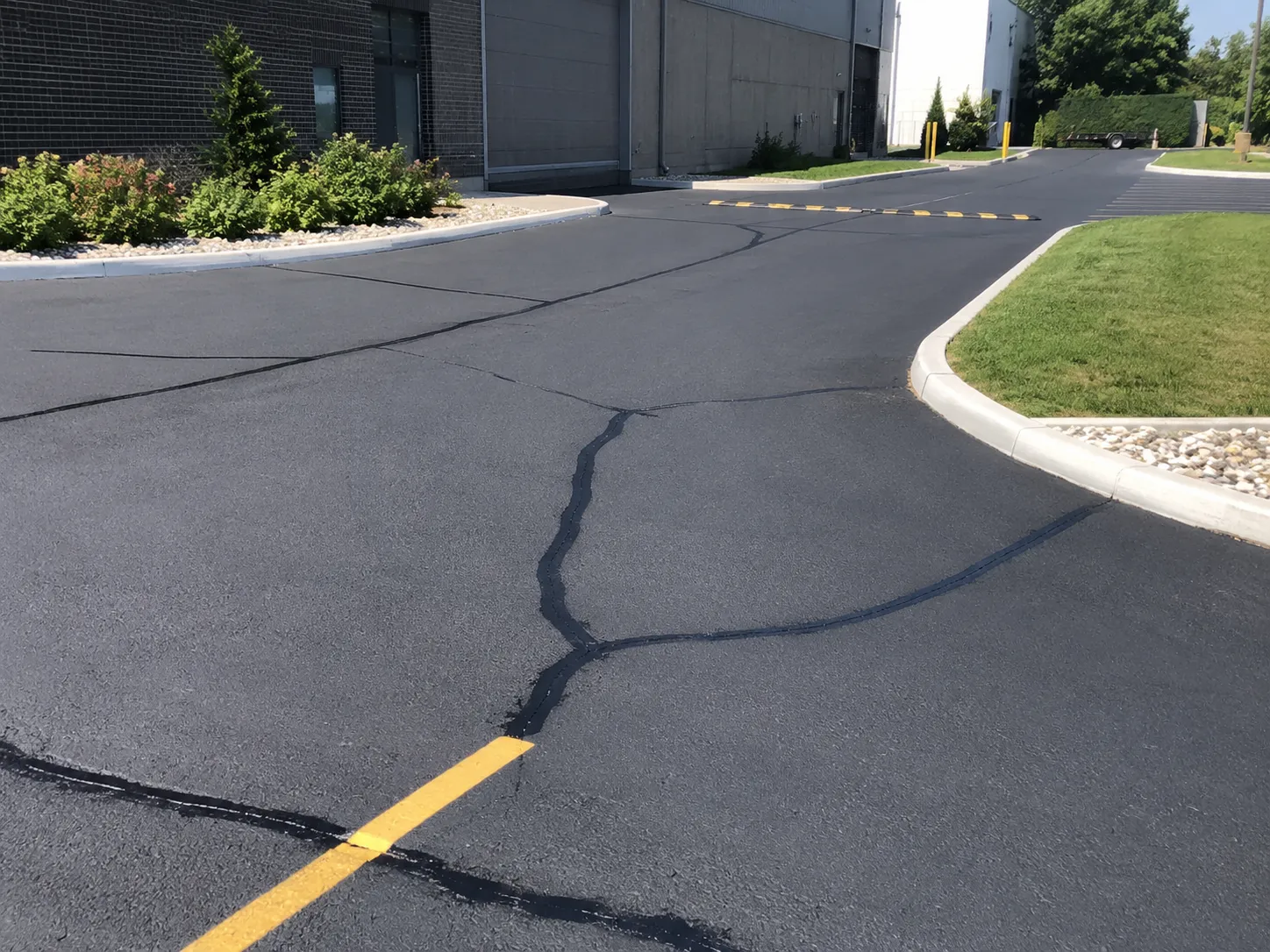 Where crack sealing is needed in Pickering for Crack Sealing in Pickering
