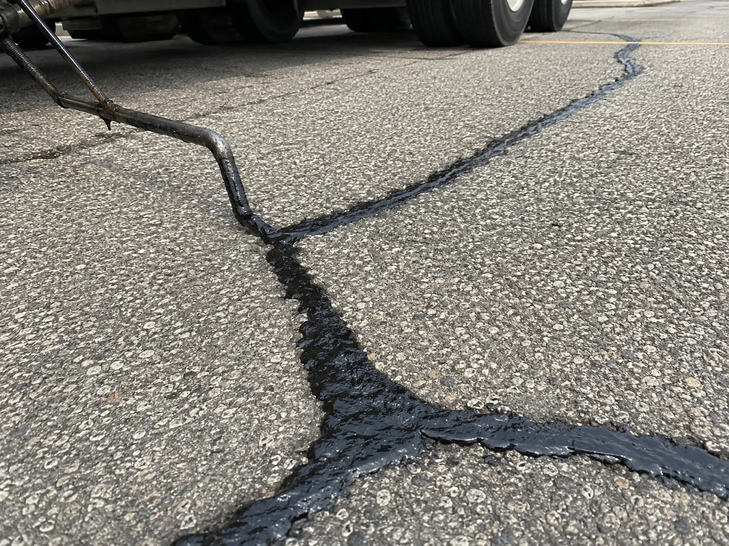 Crack Sealing in Pickering being built and completed on site by Harrowgate Group