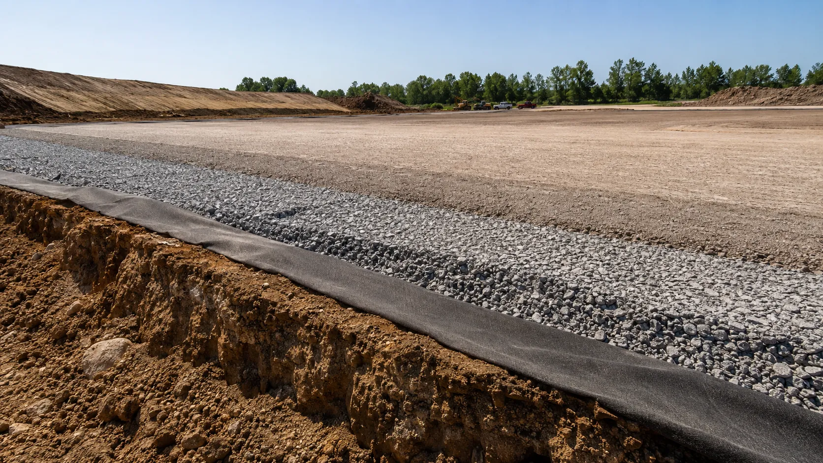 Cut and Fill and Compaction in Markham, Ontario, self-performed and completed by Harrowgate Group