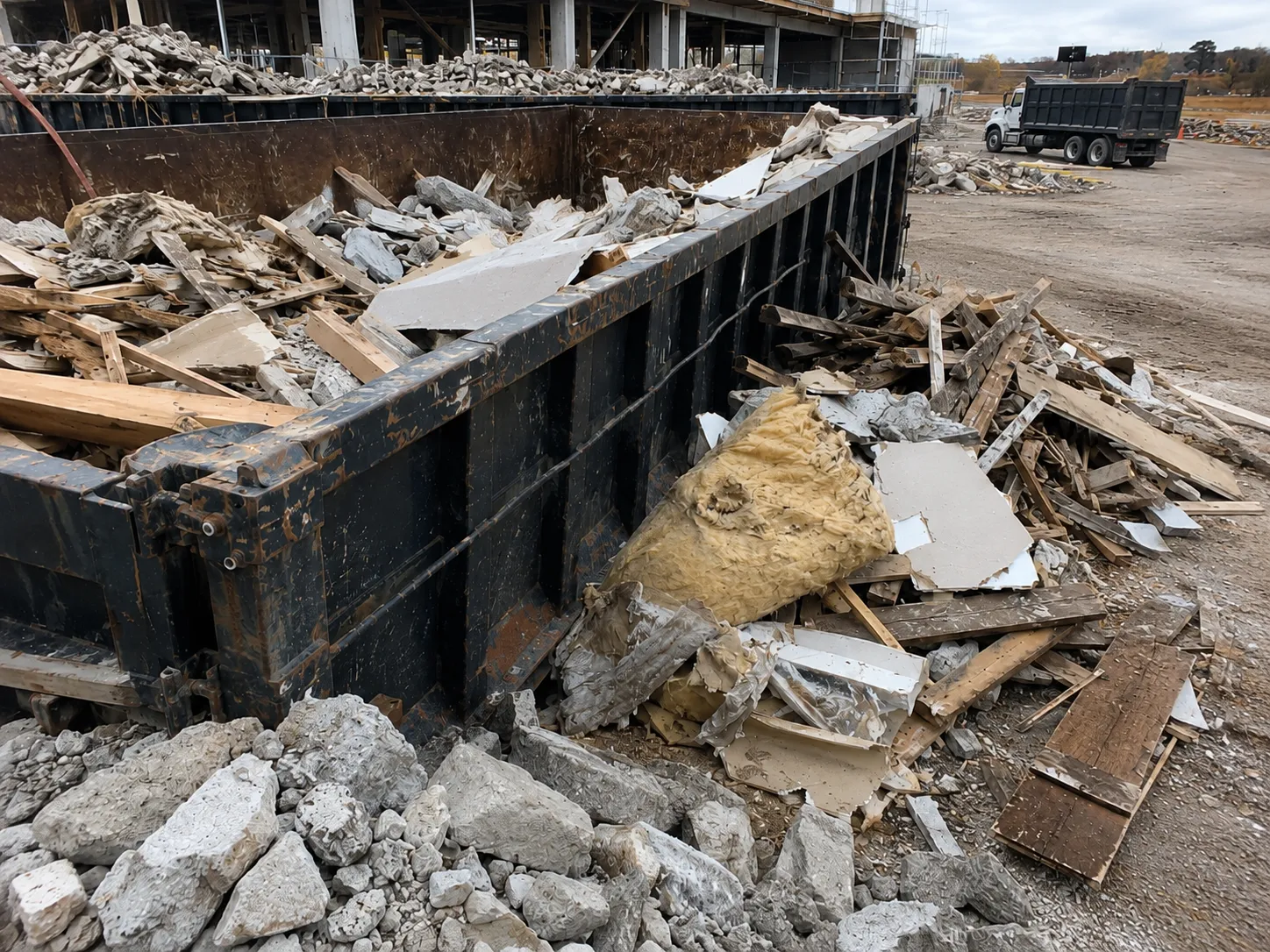 Debris Removal and Disposal in Pickering being built and completed on site by Harrowgate Group