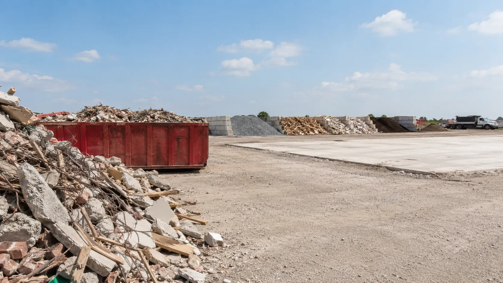 Debris Removal and Disposal in Pickering, Ontario, self-performed and completed by Harrowgate Group