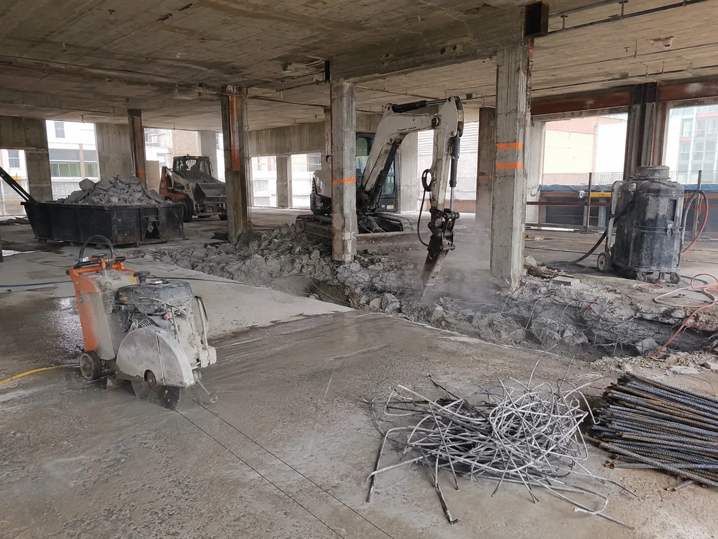 Completed Demolition Contractor installation by Harrowgate Group