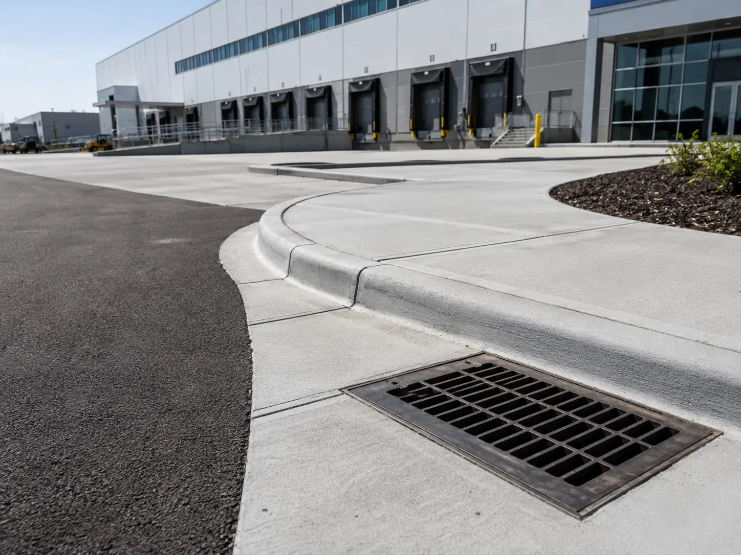 Design-Build Concrete and Civil in Markham being built and completed on site by Harrowgate Group