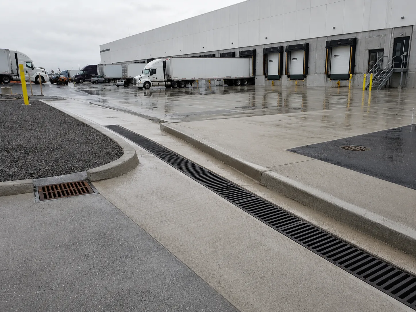 Completed Drainage Contractor installation in Hamilton by Harrowgate Group
