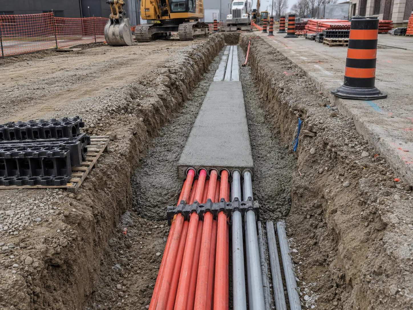 The Aurora market for electrical duct bank and underground conduit for Electrical Duct Bank and Underground Conduit in Aurora