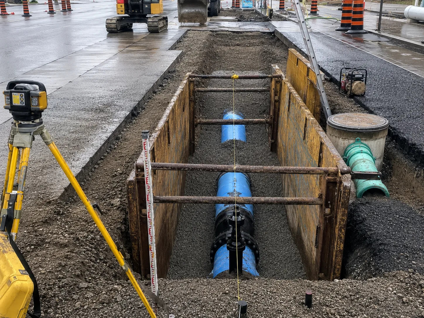 The Markham market for emergency watermain repair for Emergency Watermain Repair in Markham