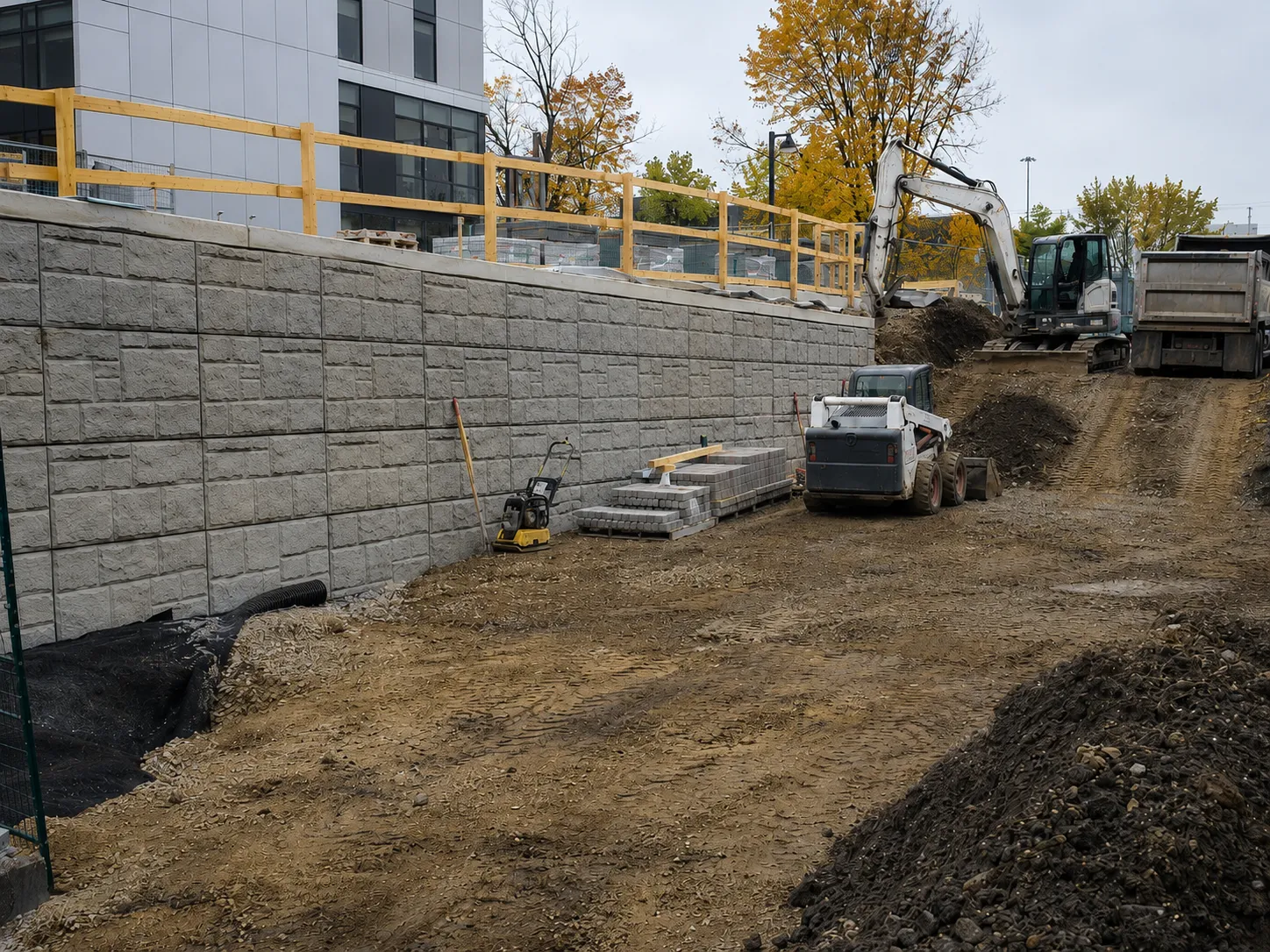 The Vaughan market for engineered retaining walls for Engineered Retaining Walls in Vaughan