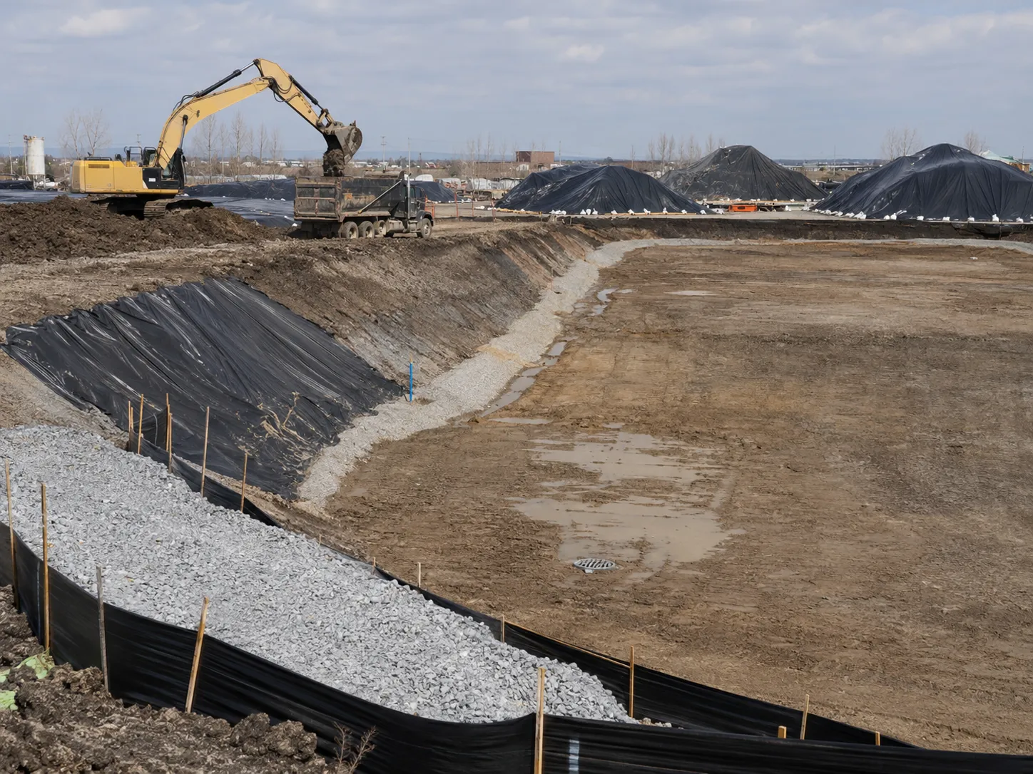 Completed Environmental Remediation installation in Aurora by Harrowgate Group