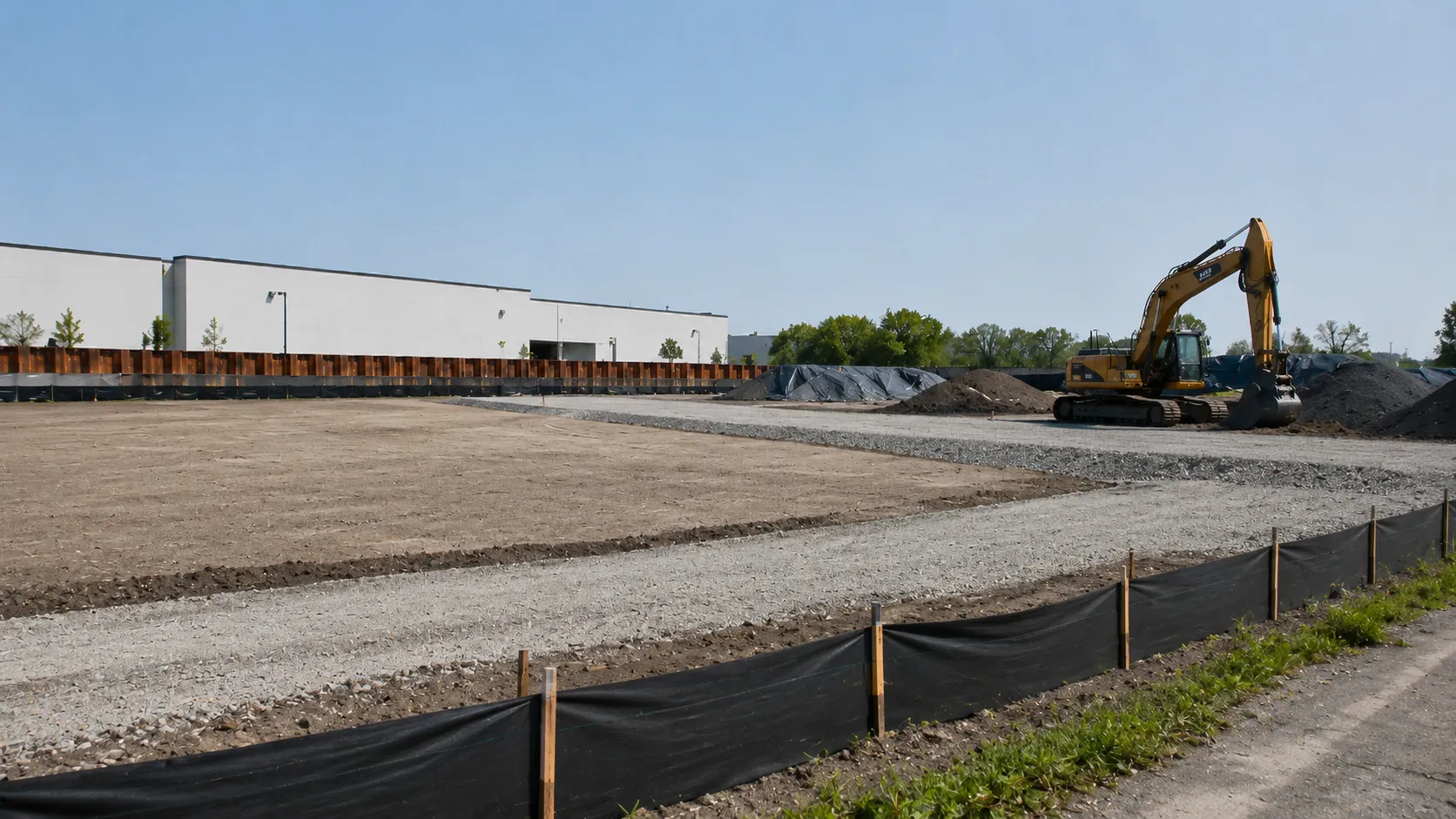 Environmental Remediation in Aurora, Ontario, self-performed and completed by Harrowgate Group
