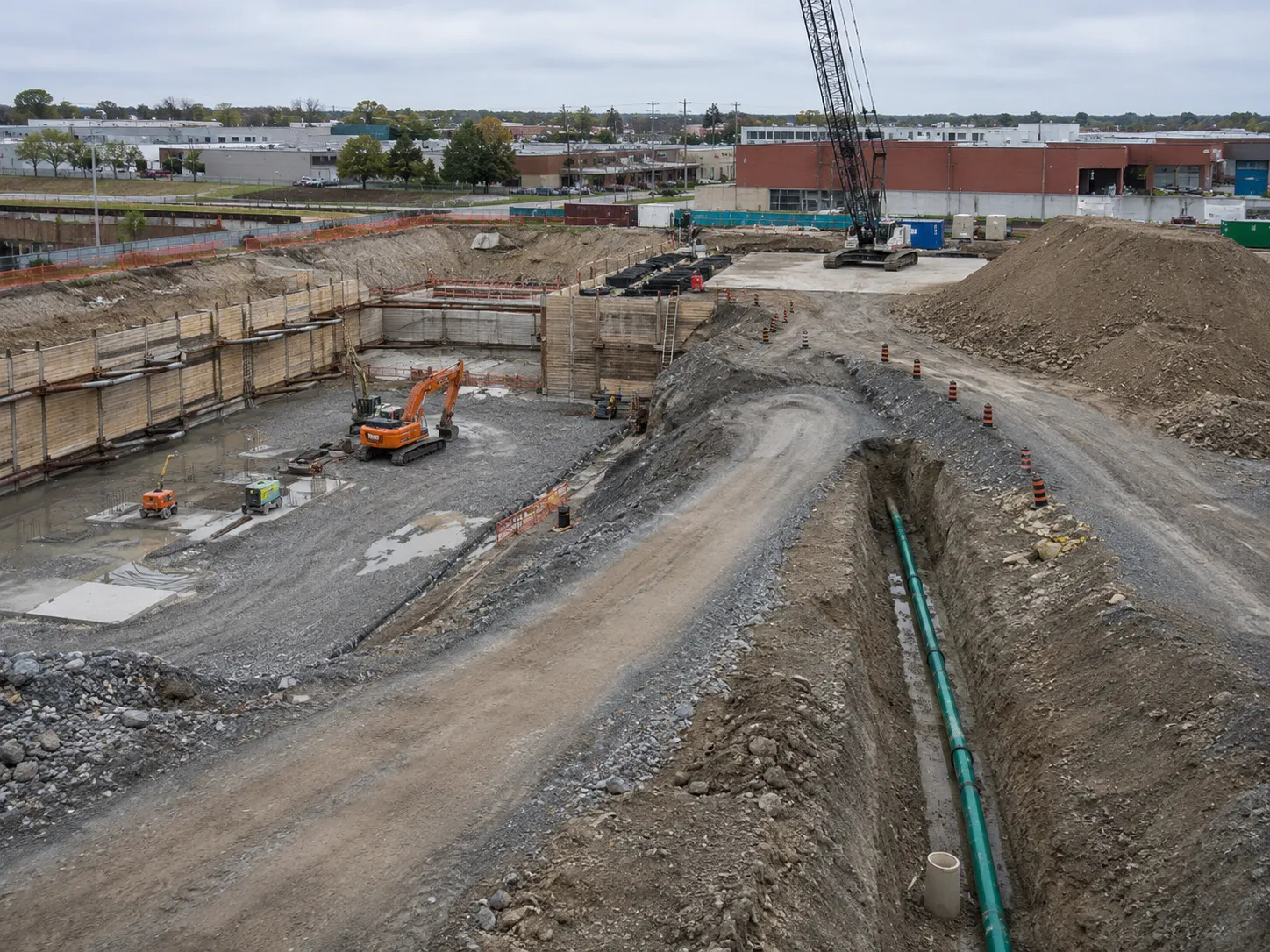 Completed Excavation Contractor installation in Hamilton by Harrowgate Group