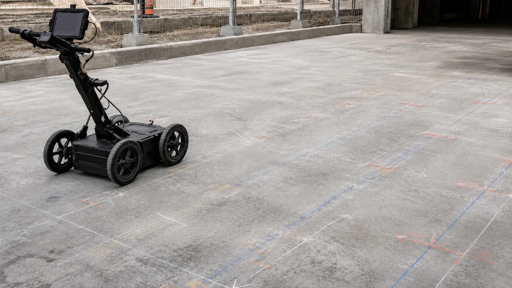 GPR Concrete Scanning in Markham, Ontario, self-performed and completed by Harrowgate Group
