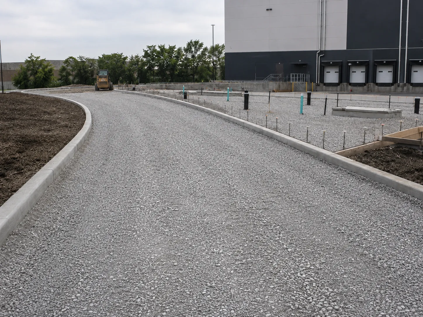 Completed Granular Base and Subgrade Prep installation in Pickering by Harrowgate Group
