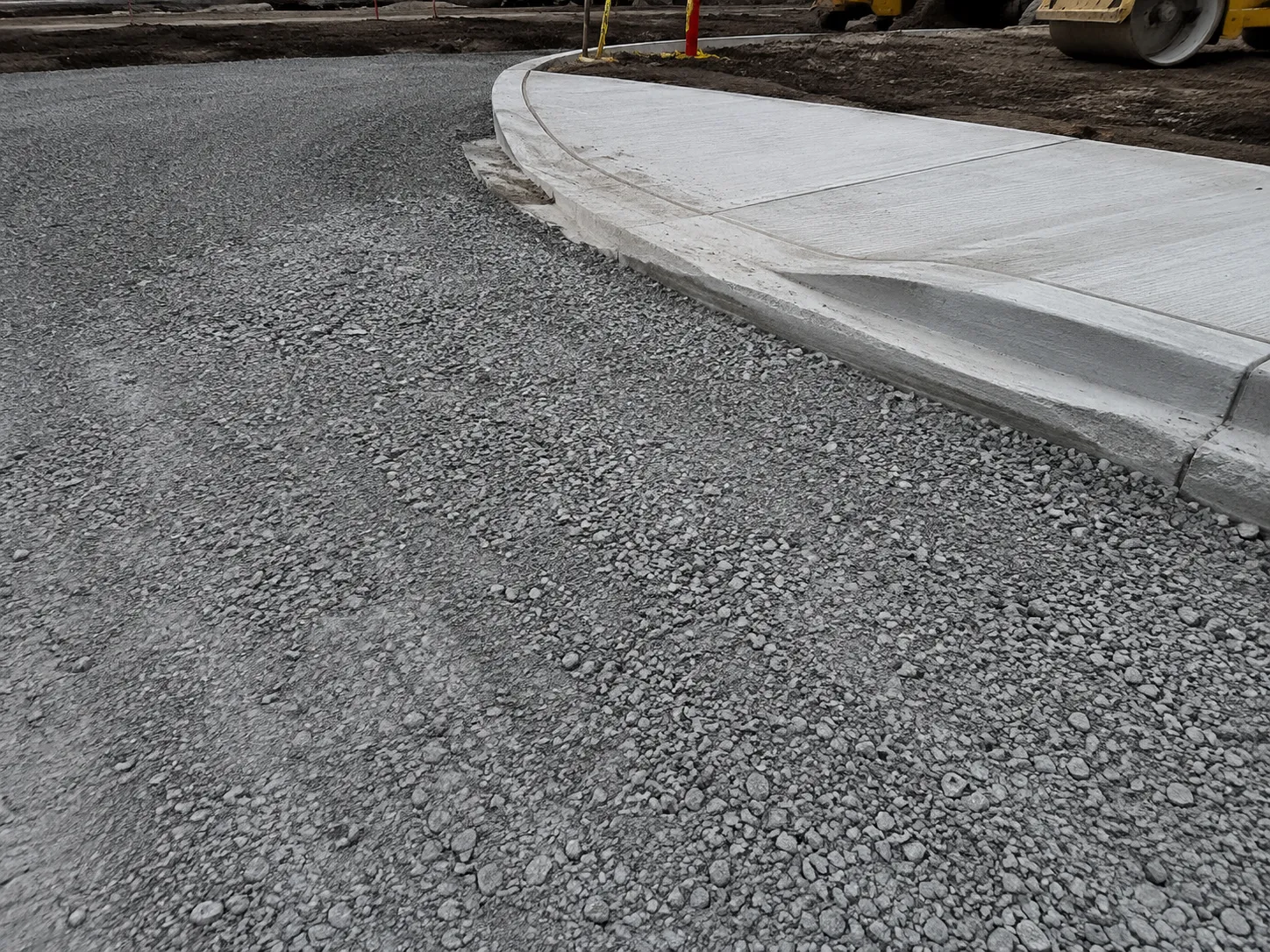 Granular Base and Subgrade Prep in Pickering being built and completed on site by Harrowgate Group