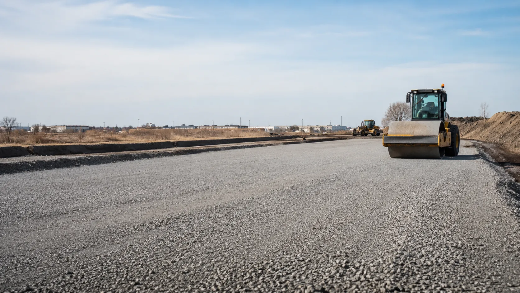 Granular Base and Subgrade Prep in Pickering, Ontario, self-performed and completed by Harrowgate Group
