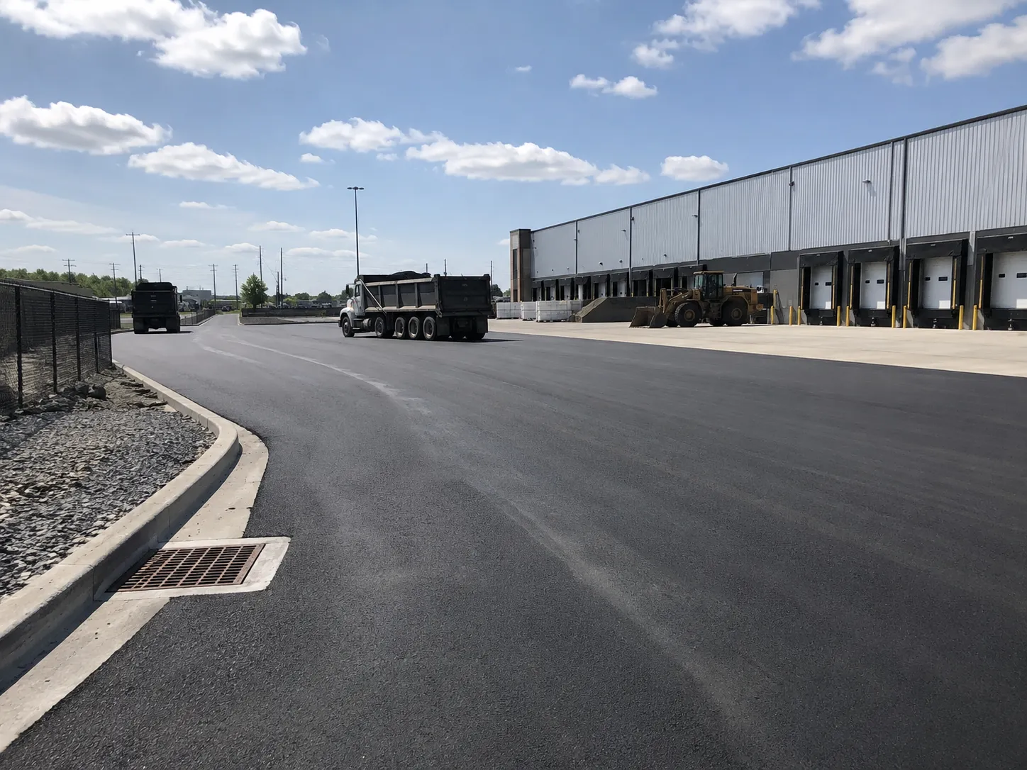Completed Heavy Civil Outdoor Paving installation in Markham by Harrowgate Group