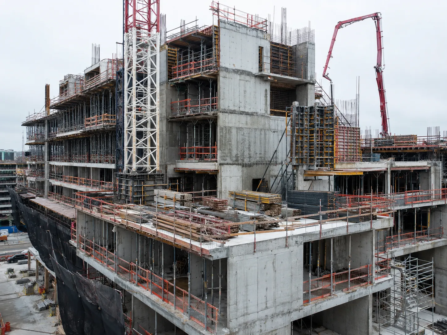 The Markham market for high-rise structural concrete for High-Rise Structural Concrete in Markham