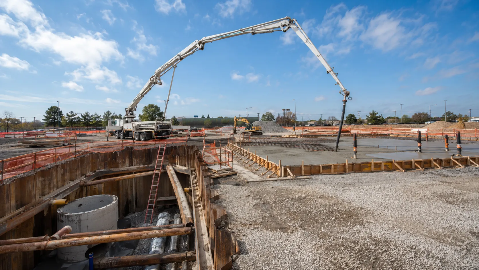 commercial and heavy-civil construction, self-performed and completed by Harrowgate Group