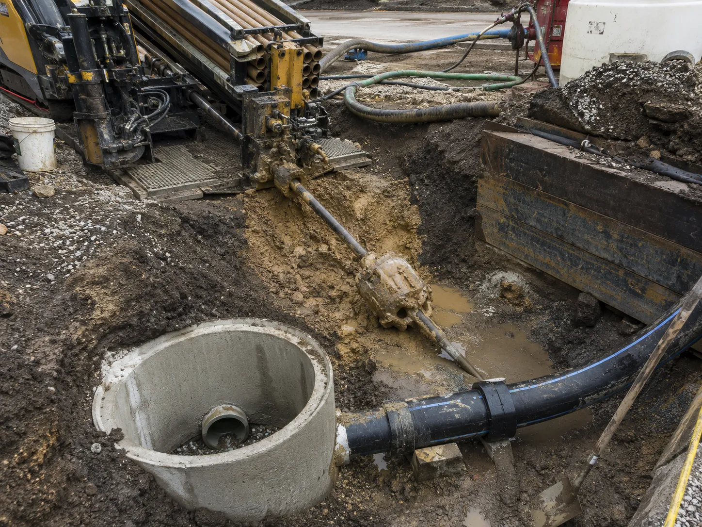Horizontal Directional Drilling in Markham being built and completed on site by Harrowgate Group