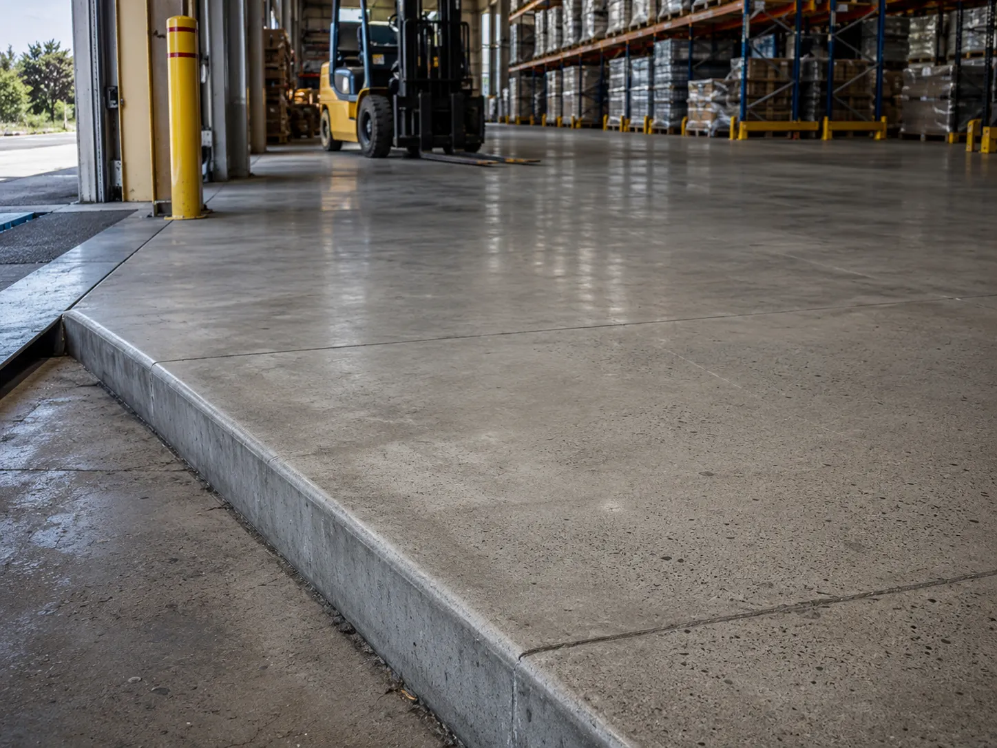 Industrial Concrete Floors in Hamilton being built and completed on site by Harrowgate Group