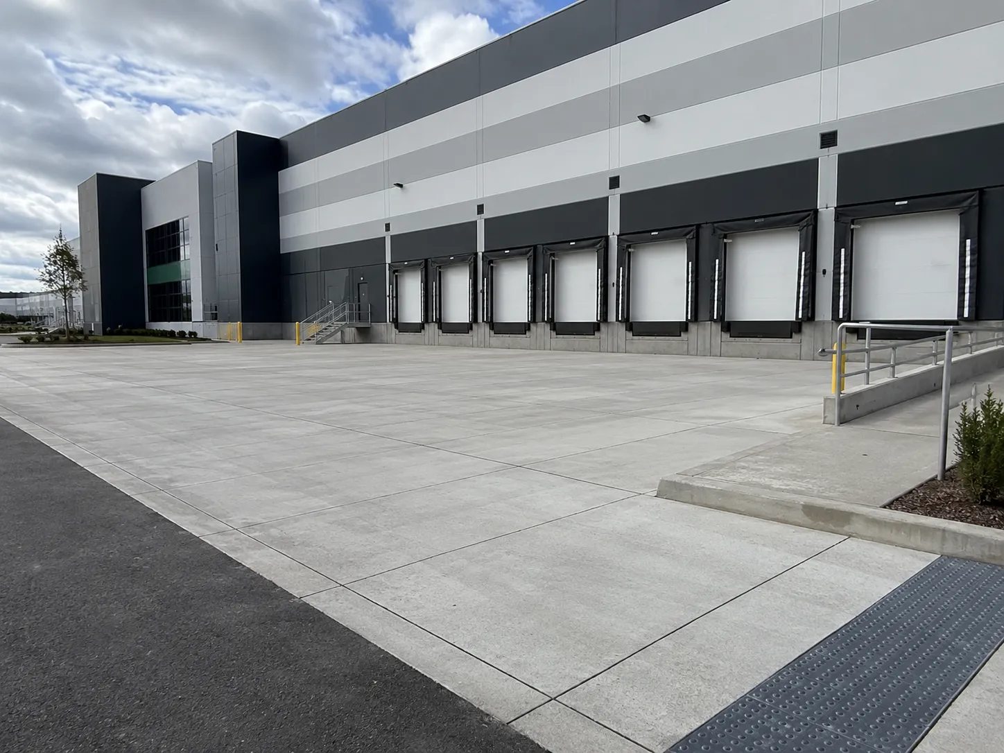 Completed Industrial Facility Concrete Packages installation by Harrowgate Group