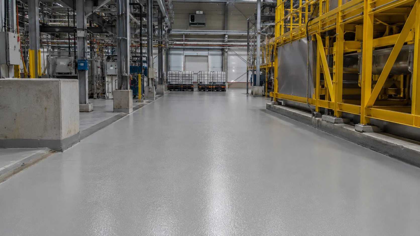 Industrial Floor Coatings, self-performed and completed by Harrowgate Group