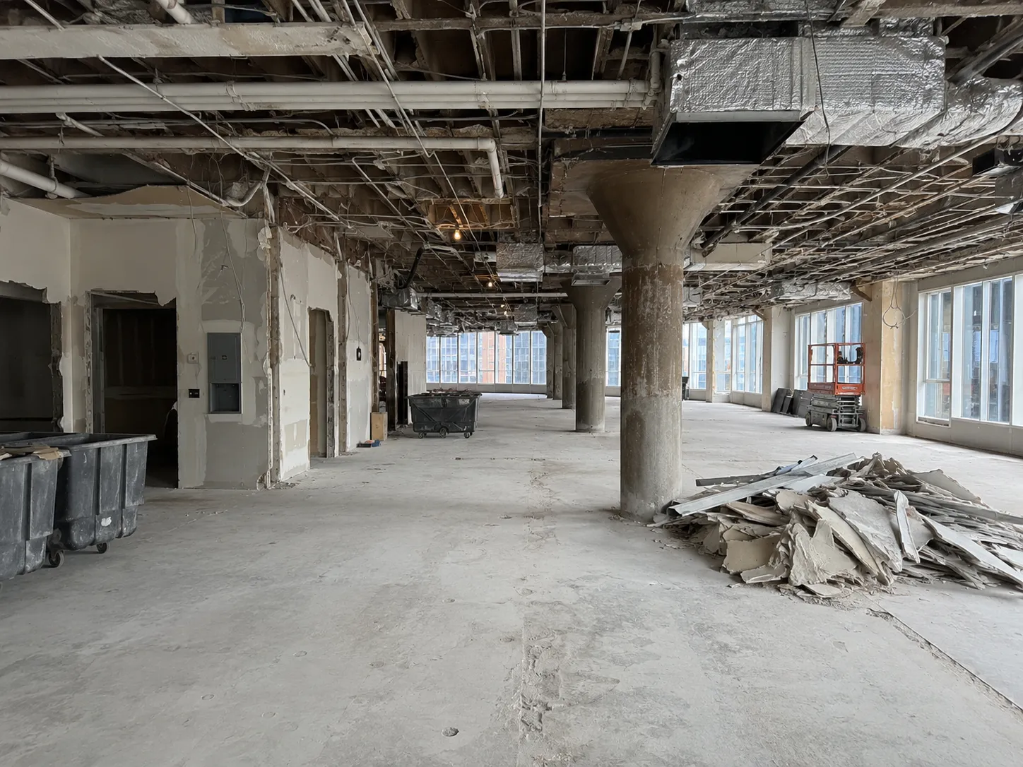 Completed Interior Demolition and Strip-Outs installation in Aurora by Harrowgate Group