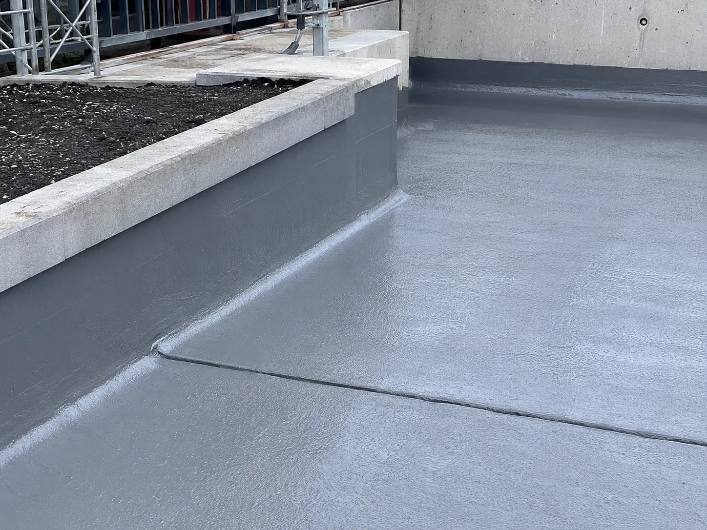 Liquid Membrane Waterproofing in Pickering being built and completed on site by Harrowgate Group