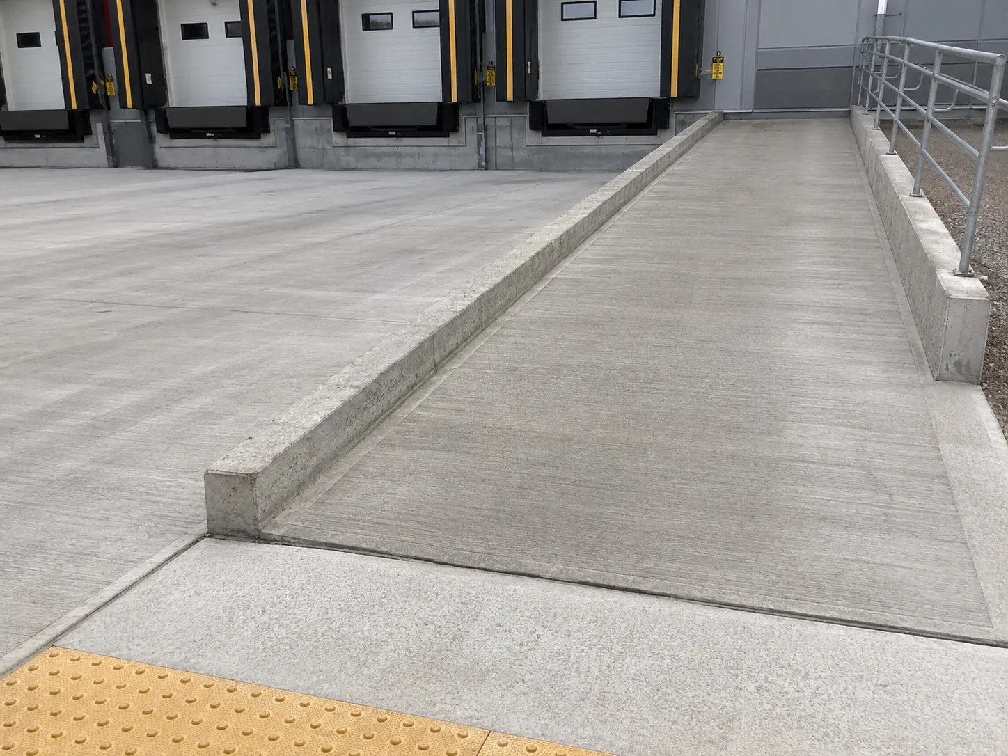 Loading Docks and Ramps in Pickering being built and completed on site by Harrowgate Group